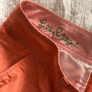 Lilly Pulitzer Orange Shorts